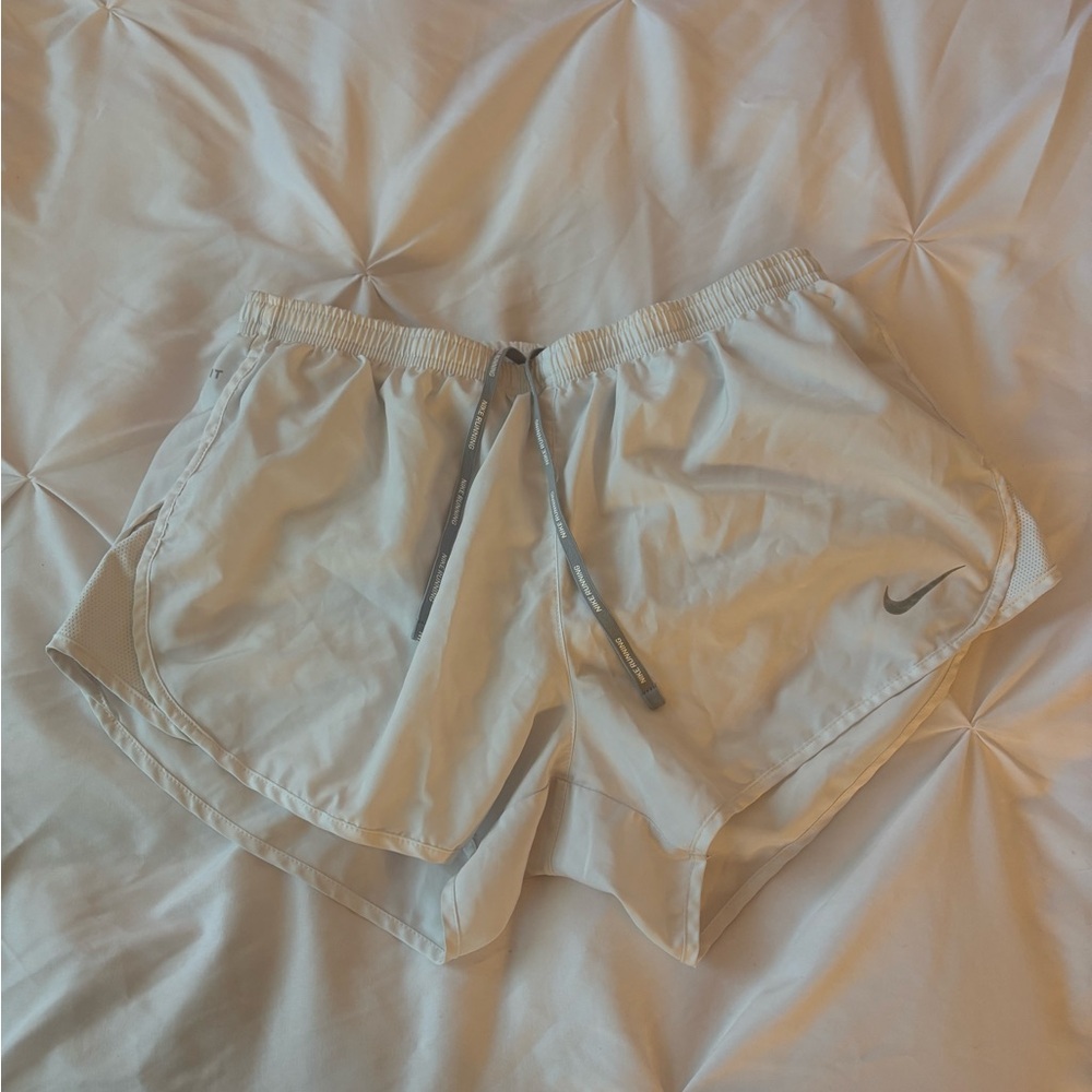 Nike Women's Light Tan Athletic Shorts